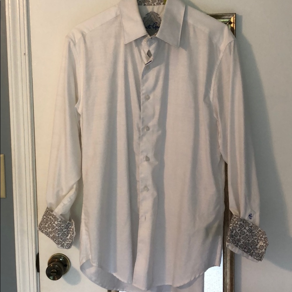Robert graham white shirt